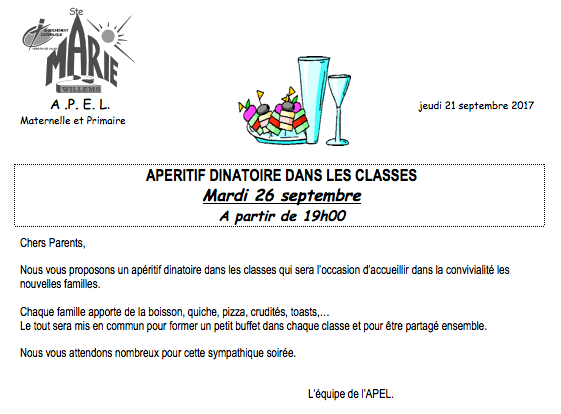APEL Apéritif