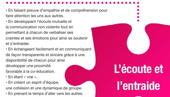 L'écoute et l'entraide