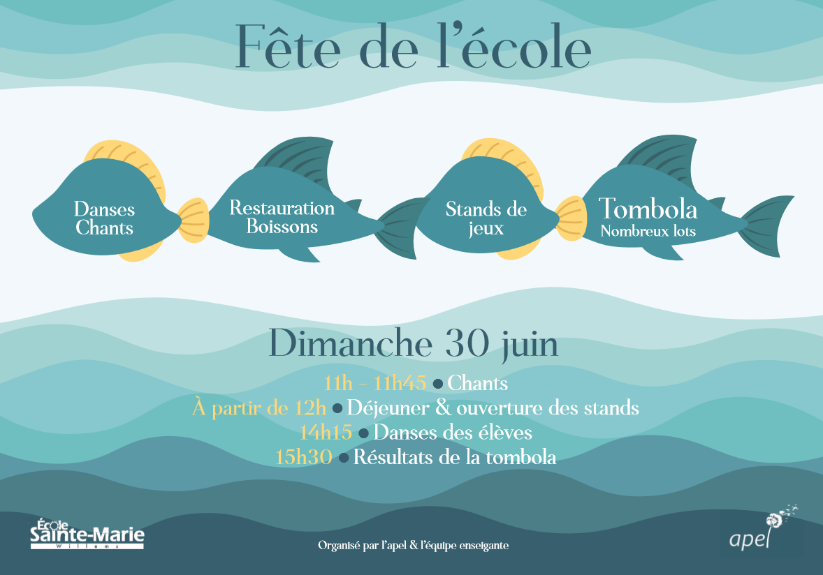 Flyer fête de l'école