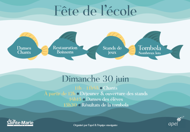 Flyer fête de l'école